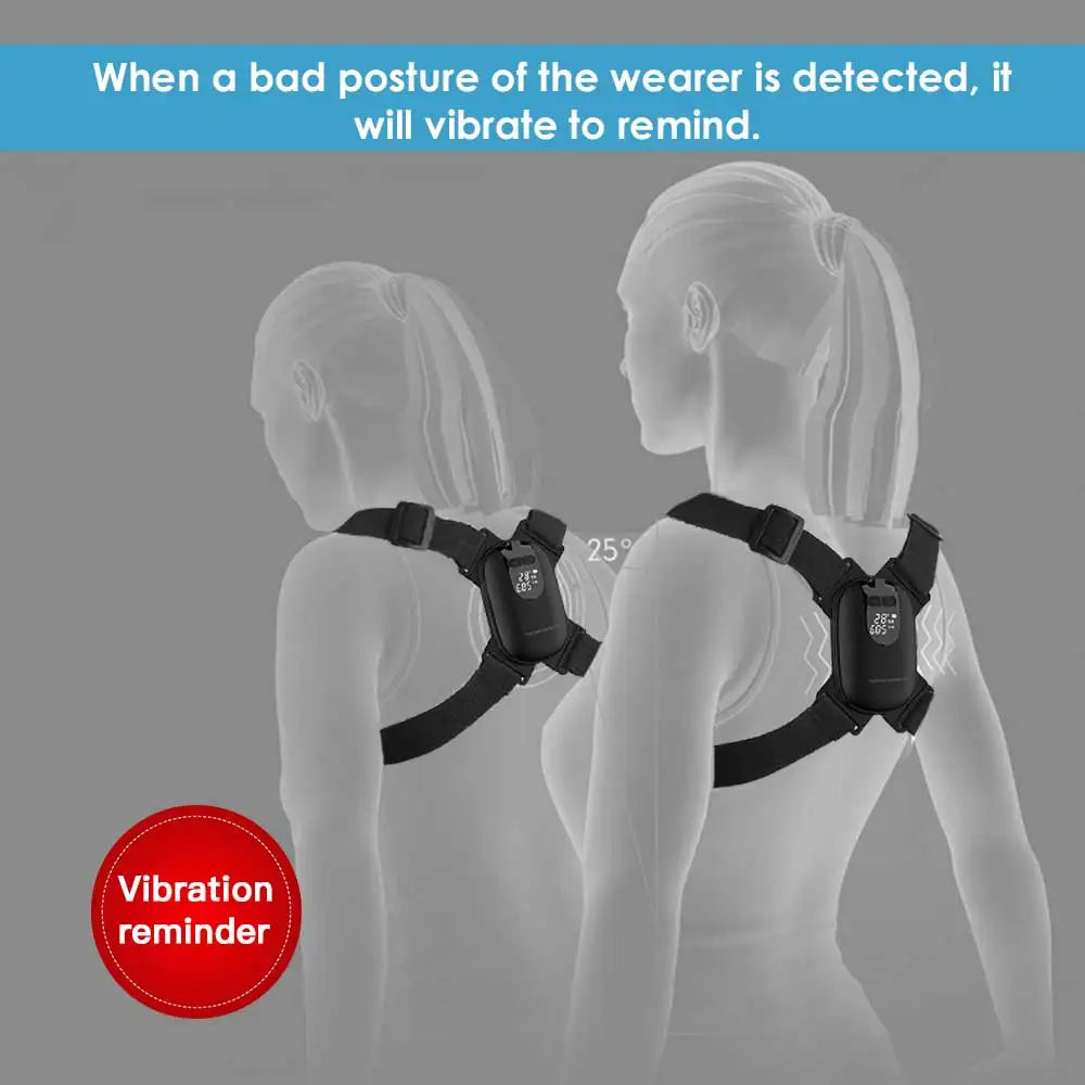 Smart Posture Corrector with LED Feedback
