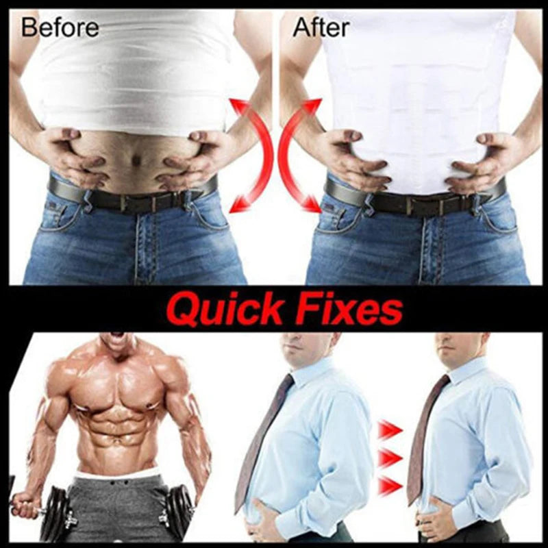 Men’s Compression Shapewear Undershirt