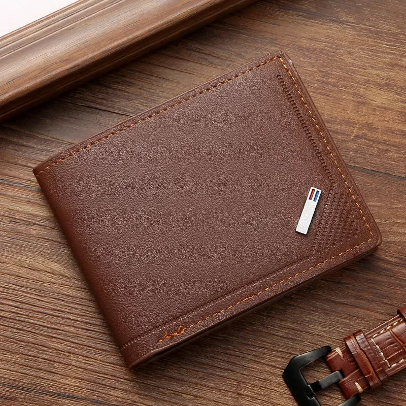 Men's Leather Wallets with RFID protection