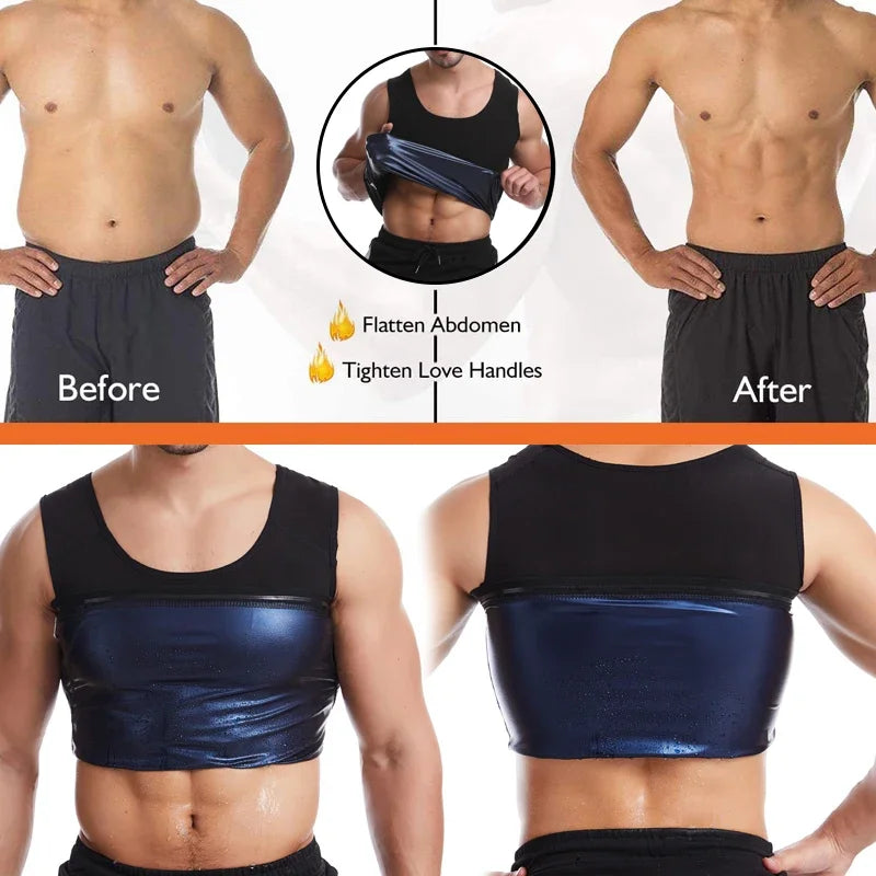 Men’s Sauna Waist Trainer Vest