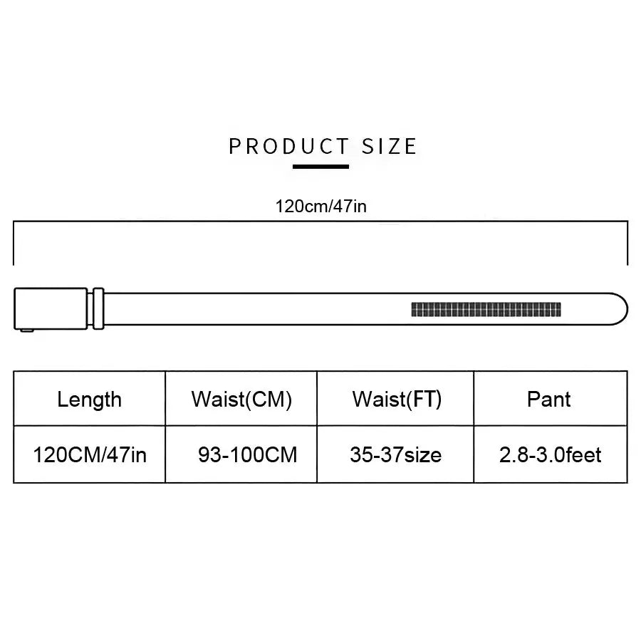 Men's Adjustable Belt