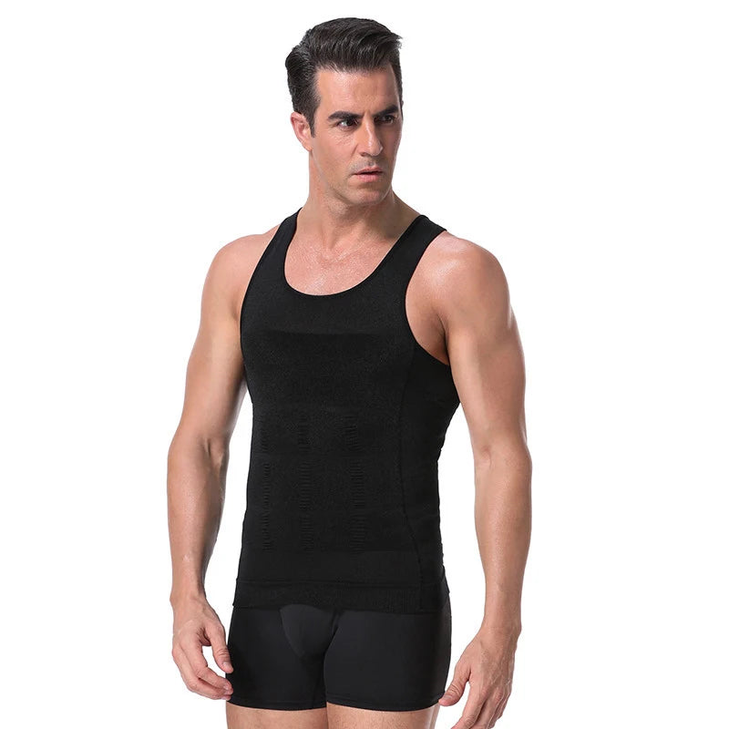 Men’s Compression Shapewear Undershirt