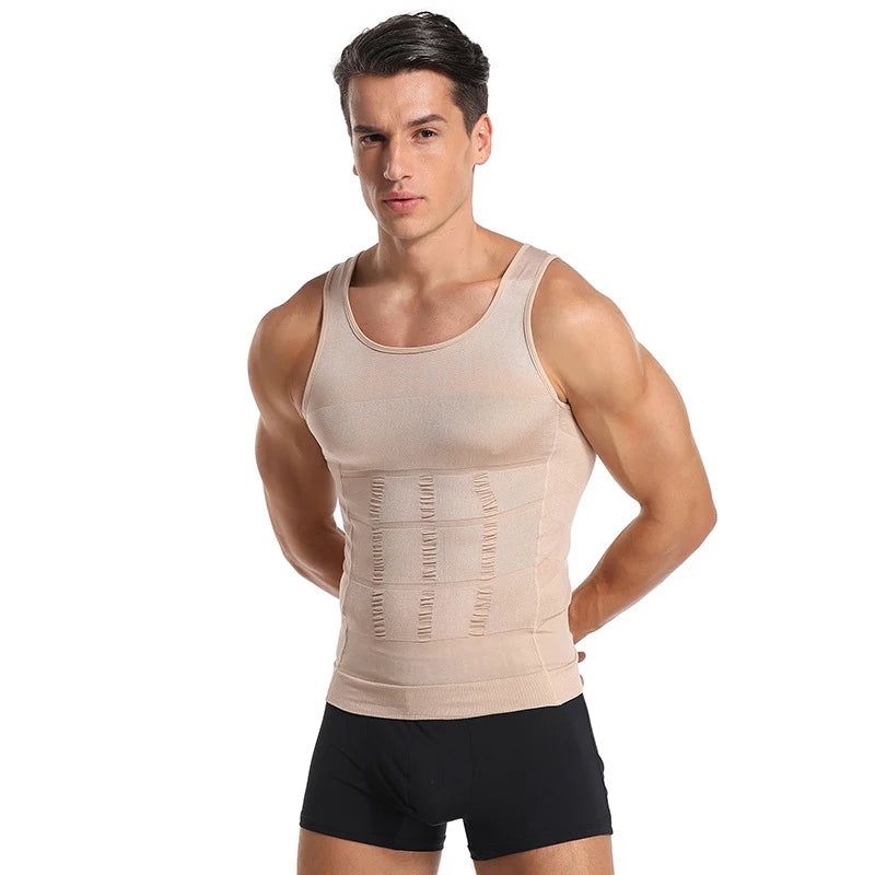 Men’s Compression Shapewear Undershirt