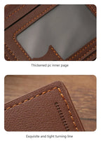 Men's Leather Wallets with RFID protection