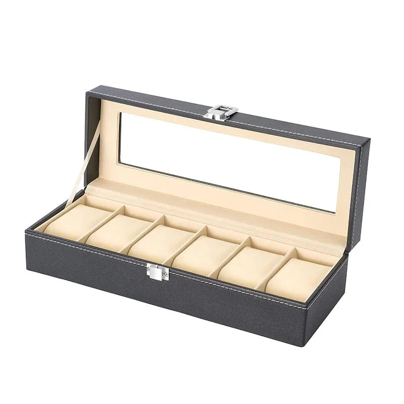 Luxury Leather Watch Case