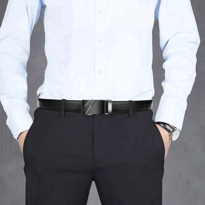 Men’s Luxury PU Leather Belt