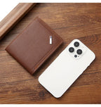 Men's Leather Wallets with RFID protection