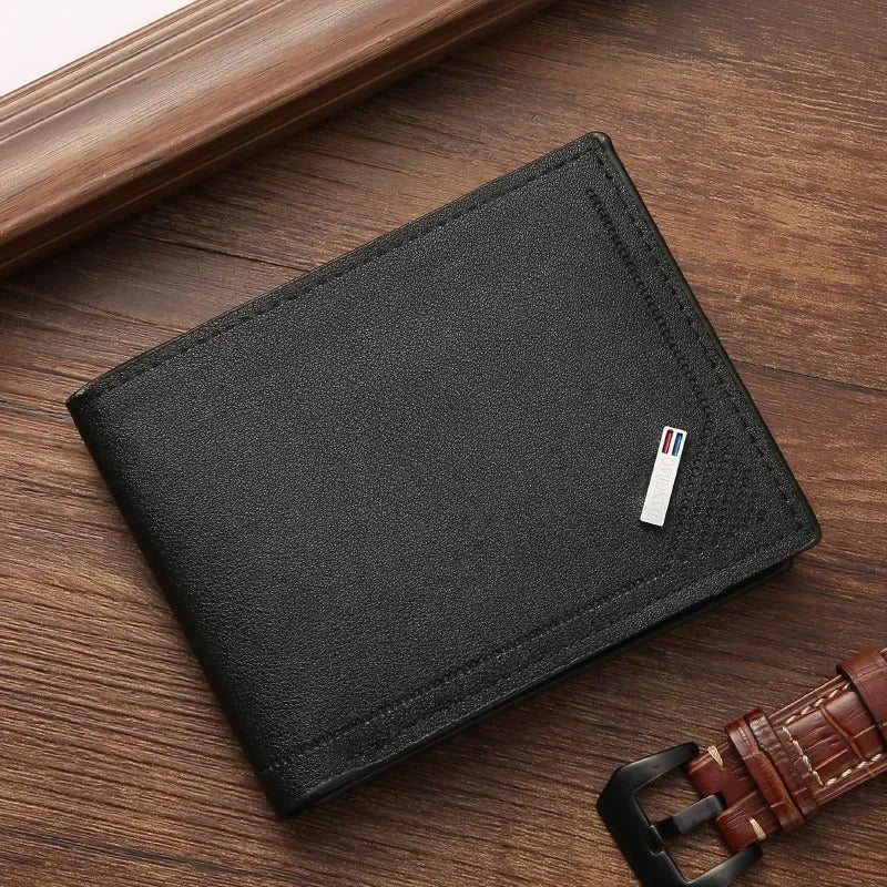 Men's Leather Wallets with RFID protection